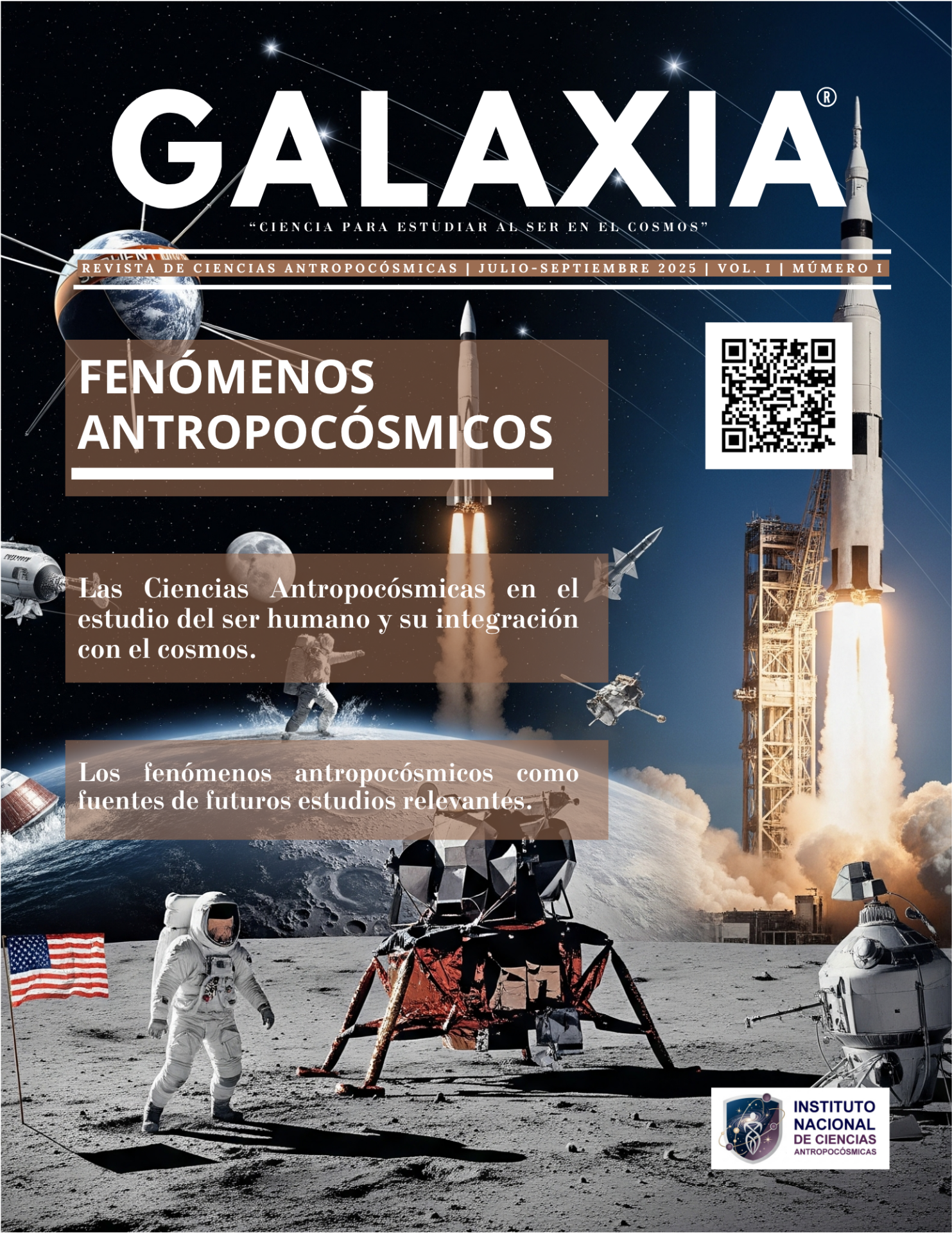 Galaxia es una revista trimestral del Instituto Nacional de Ciencias Antropocósmicas
