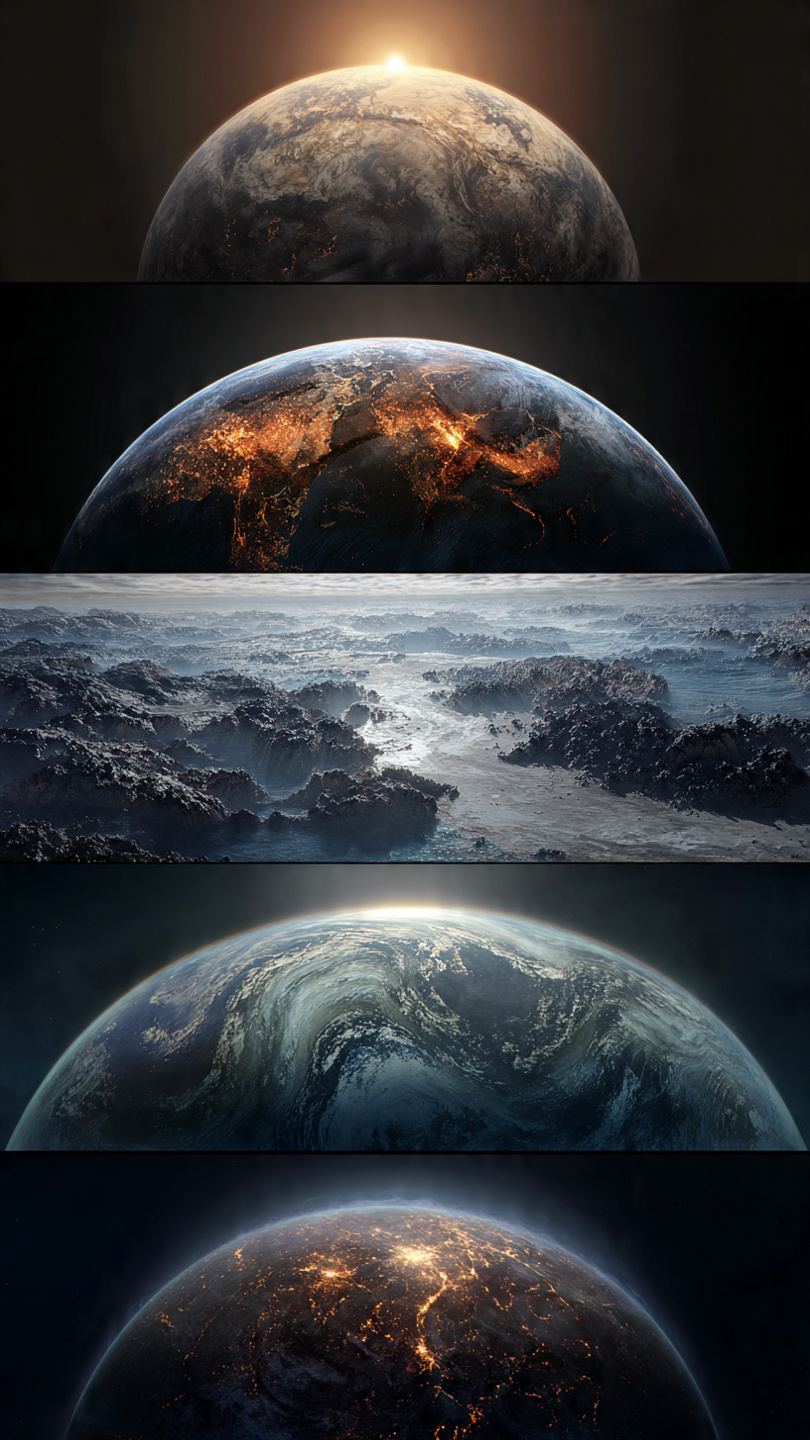 Terraformación. Fuente: Elaboración digital.