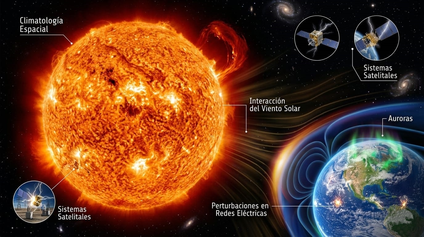Estructura solar. Fuente: Elaboración digital.