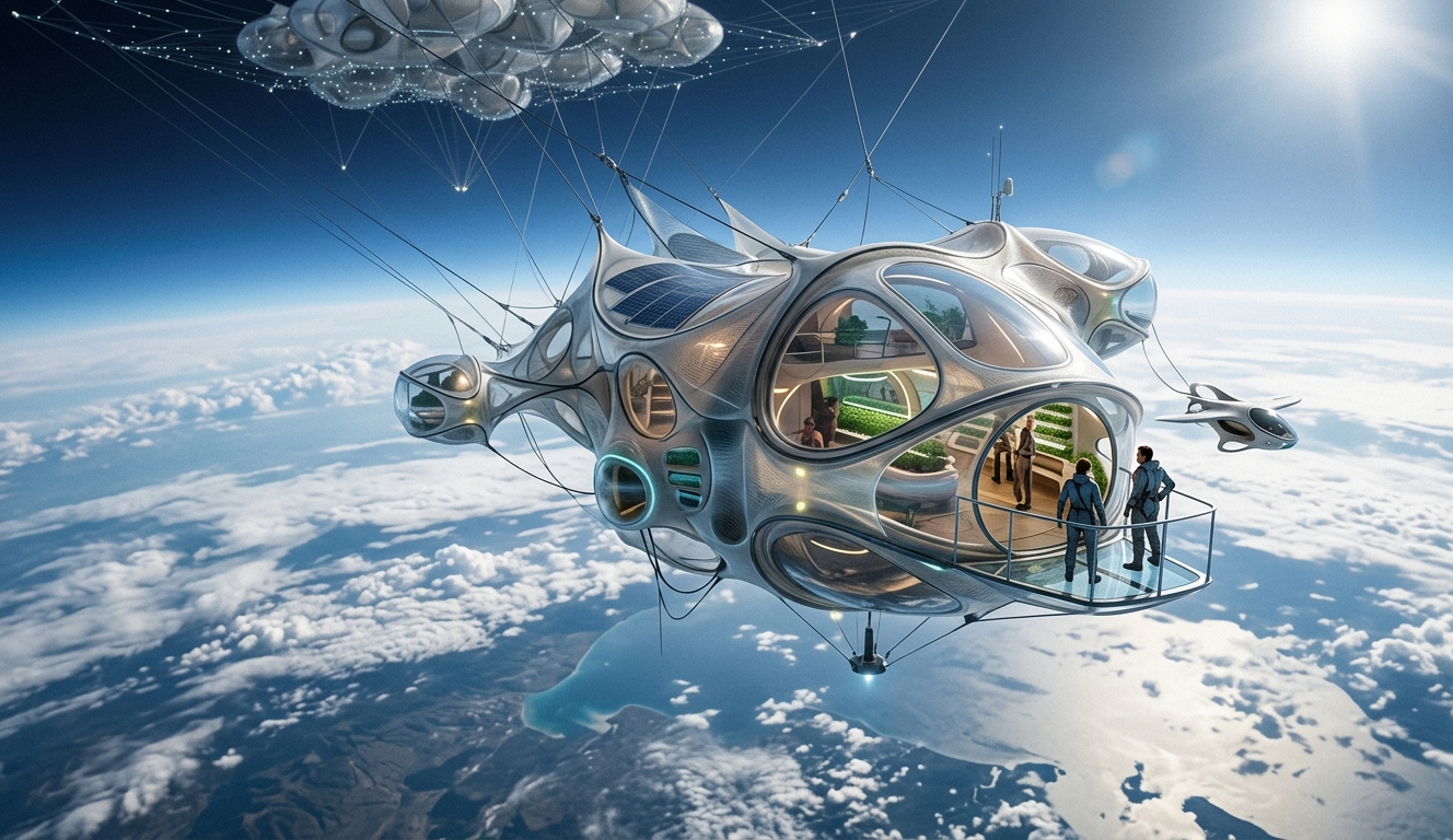 Diseño aerotectónico. Fuente: Elaboración digital.