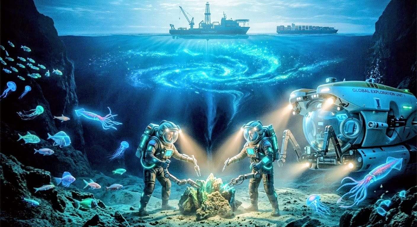 Marenauta y oceanauta. Fuente: Elaboración digital.