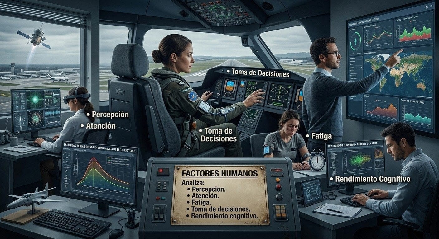 Aeronautas en el modelo científico. Fuente: Elaboración digital.